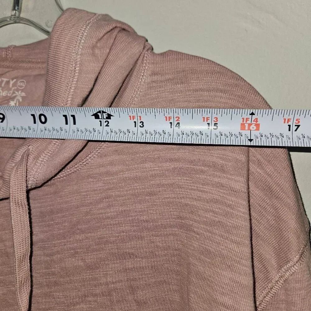 Faherty Hoodie Mens Sunwashed Slub Spring Quartz Size XXL - Picture 8 of 9